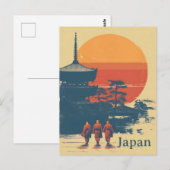 Carte Postale Japon vintage (Devant / Derrière)