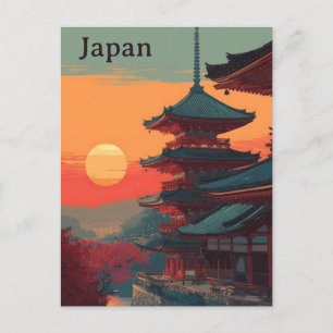 Carte Postale Japon vintage