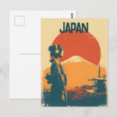 Carte Postale Japon vintage (Devant / Derrière)