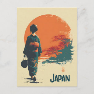 Carte Postale Japon vintage