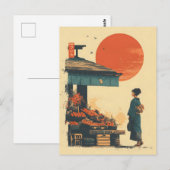 Carte Postale Japon vintage (Devant / Derrière)