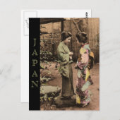 Carte Postale Japon vintage (Devant / Derrière)