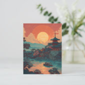 Carte Postale Japon vintage (Debout devant)