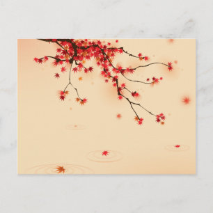 Carte Postale Japonais Autumn