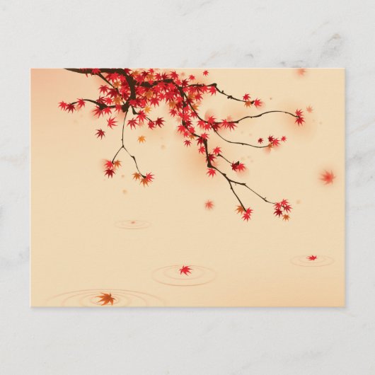 Carte Postale Japonais Autumn (Devant)