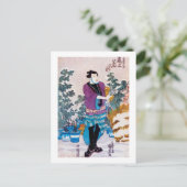 Carte Postale Japonais Bonsai Master, Kuniyoshi, Ukiyo-e (Debout devant)