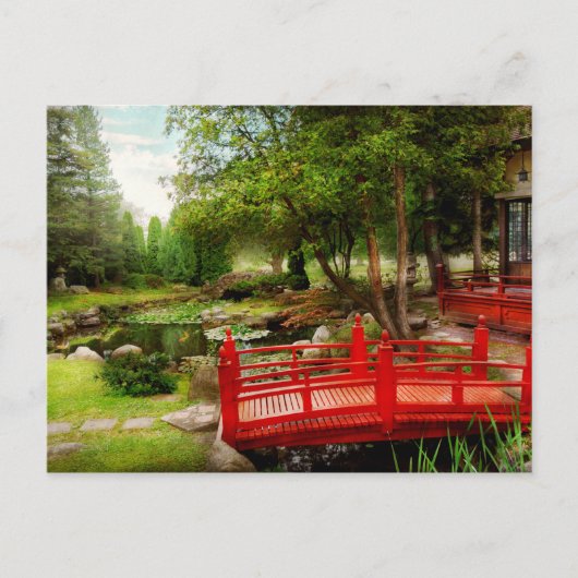 Carte Postale Japonais - Harmonie et nature (Devant)