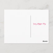 Carte postale japonaise (Dos)