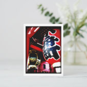 Carte postale japonaise Asakusa Tokyo (Debout devant)