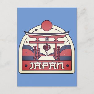 Carte postale japonaise classique