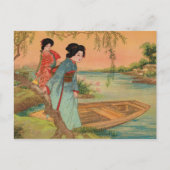 Carte postale japonaise Lakeside (Devant)