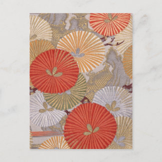 Carte postale japonaise Tissu 2012 Pocket Calendar