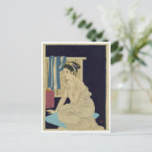 Carte postale japonaise vintage (Debout devant)