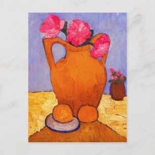 Carte Postale jar, peonies et oranges by Modersohn
