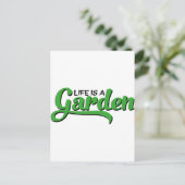 Carte Postale jardin (Debout devant)