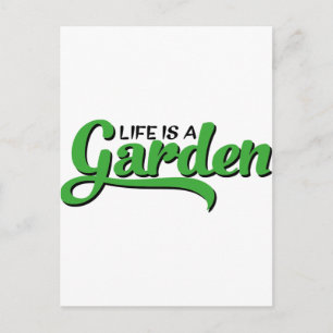 Carte Postale jardin