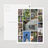 Carte Postale Jardin (Devant / Derrière)