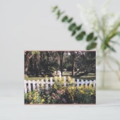 Carte Postale jardin (Debout devant)