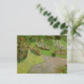 Carte Postale Jardin à Auvers (F814) Van Gogh Art (Debout devant)