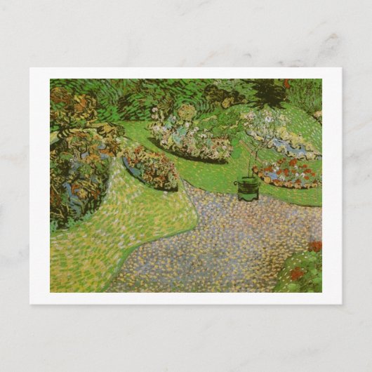 Carte Postale Jardin à Auvers (F814) Van Gogh Art (Devant)