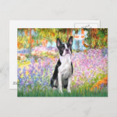 Carte Postale Jardin à Giverney - Boston T (Devant / Derrière)