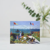 Carte Postale Jardin à Sainte-Adresse (Debout devant)