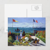 Carte Postale Jardin à Sainte-Adresse (Devant / Derrière)