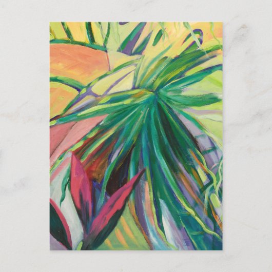 Carte Postale Jardin Abstracto I (Devant)