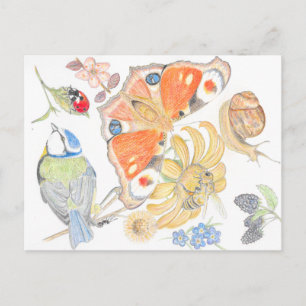 Carte Postale jardin anglais