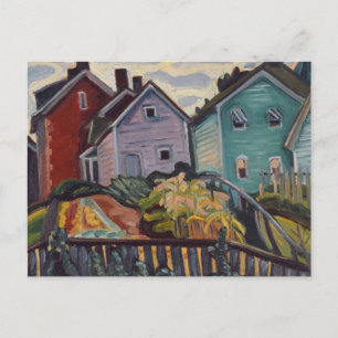 Carte Postale Jardin arrière par Prudence Heward