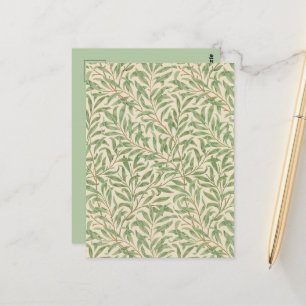 Carte Postale Jardin aux branches de saule de William Morris Fle