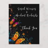 Carte postale Jardin aux papillons lunaires (Devant)