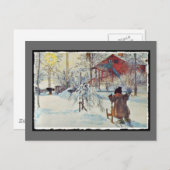 Carte Postale Jardin avant et salle de lavage (Devant / Derrière)