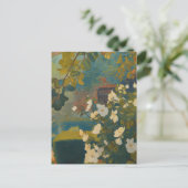Carte Postale Jardin Blanc (Debout devant)