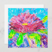 Carte postale jardin Blooms (Devant / Derrière)