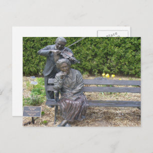 Carte Postale Jardin botanique de Couple Serenade