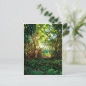 Carte Postale jardin calme (Debout devant)