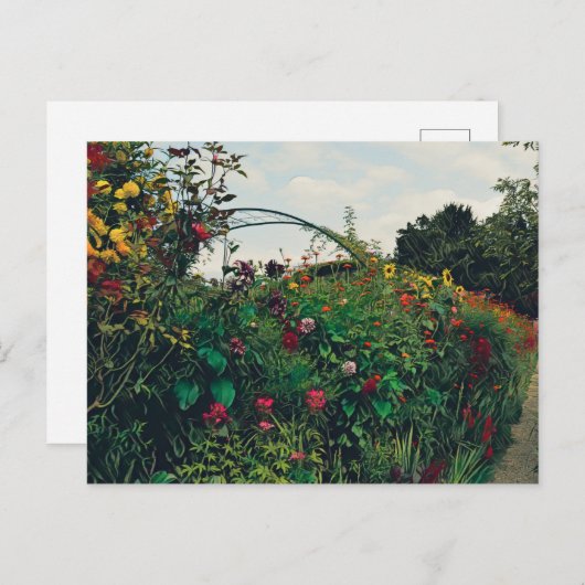 Carte Postale Jardin Claude Monet (Devant / Derrière)