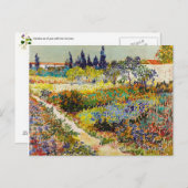 Carte Postale Jardin d'Arles (Devant / Derrière)