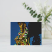 CARTE POSTALE JARDIN DE 1000 BUDDHAS (Debout devant)