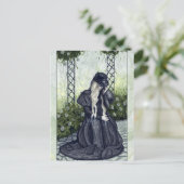 Carte postale Jardin de deuil (Debout devant)