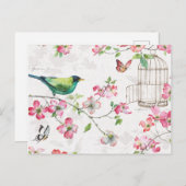 Carte Postale Jardin de Dogwood (Devant / Derrière)