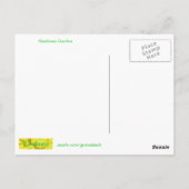 Carte postale Jardin de gentillesse (Dos)