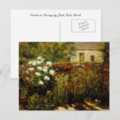 Carte Postale Jardin de Giverny (Devant / Derrière)