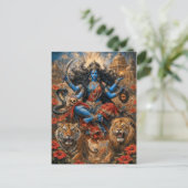 Carte Postale Jardin de Kali (Debout devant)