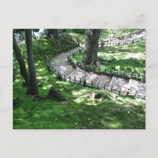 Carte Postale Jardin de Kenrokuen : Kanazawa, Japon (Devant)