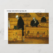 Carte postale Jardin de la mort de Simberg (Devant / Derrière)