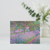 Carte Postale Jardin de l'artiste à Giverny par Claude Monet (Debout devant)