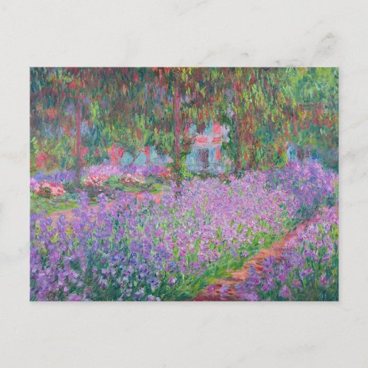Carte Postale Jardin de l'artiste à Giverny par Claude Monet (Devant)