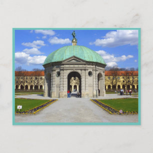 Carte Postale Jardin de Munich (Hofgarten)